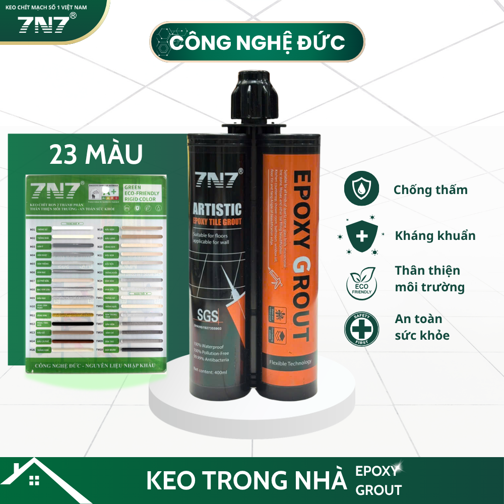 Keo chà ron 7N7 Trong nhà